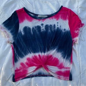 Tie-Dye Crop Top